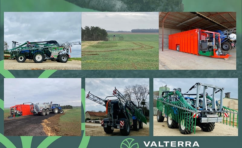 Couverture avec différentes images d'engins agricoles