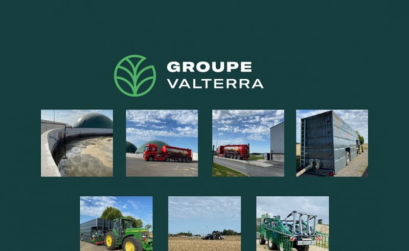 Image mise en avant avec plusieurs images présentant un camion et des engins agricoles